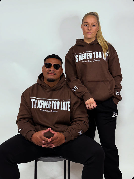Mocha Premium Oversized Hoodie