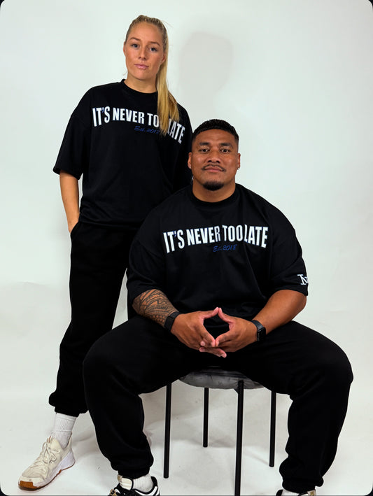Black Premium Unisex Oversized Tee