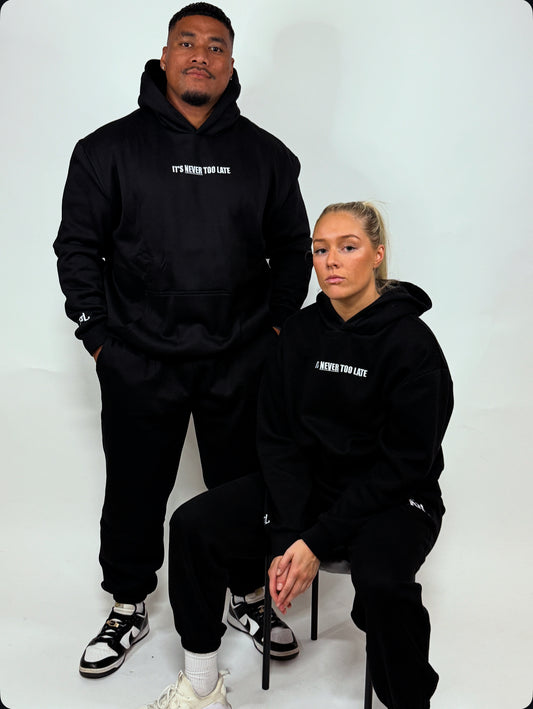 Black Premium Oversized Hoodie