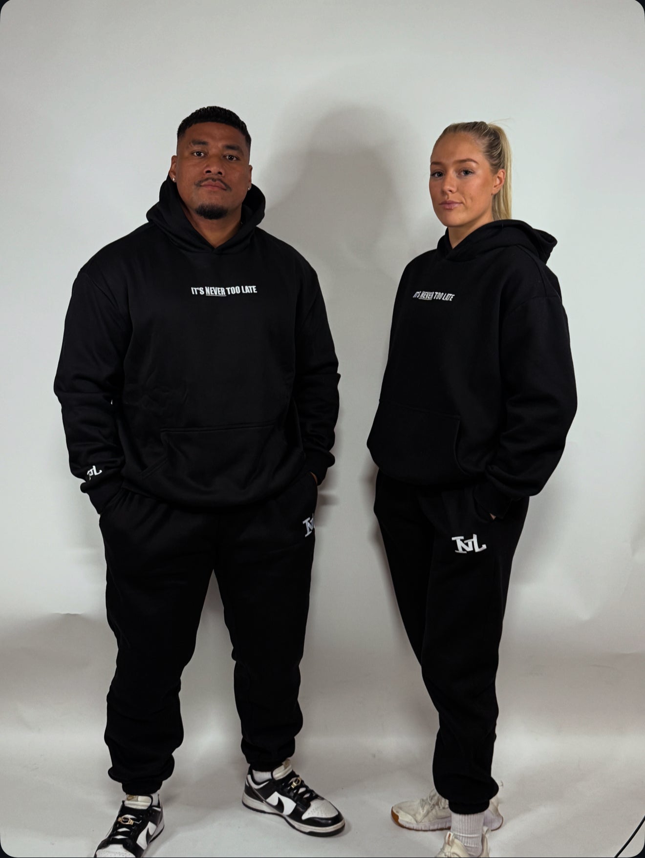 Black Premium Track Pants
