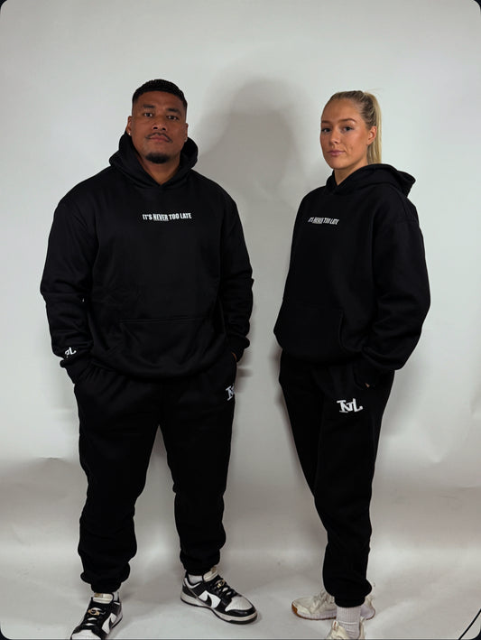 Black Premium Track Pants