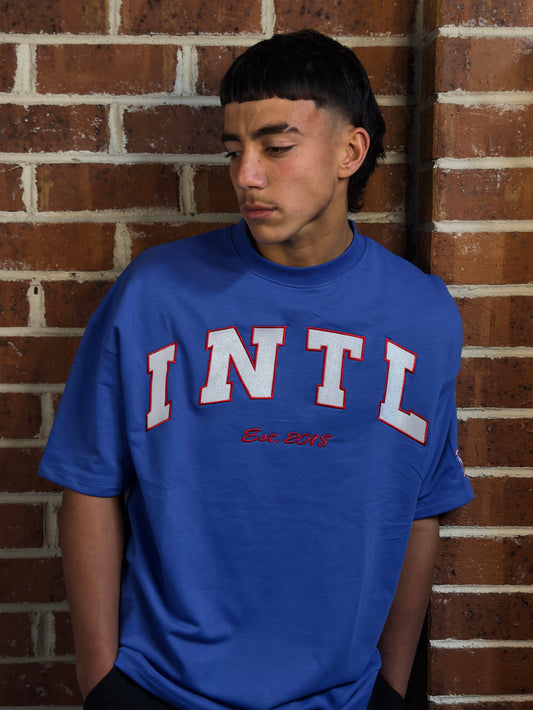 Royal Blue Premium Oversized Tee