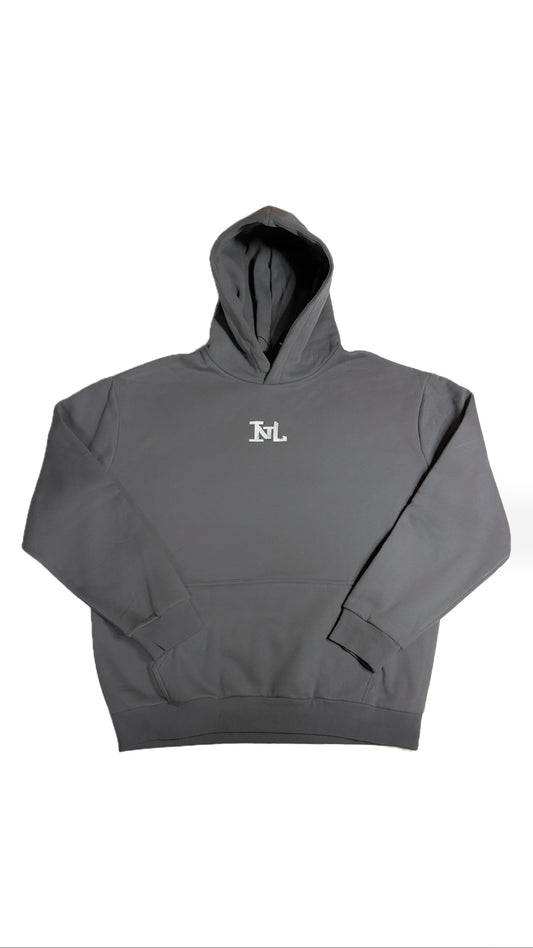 Steel Grey Premium Oversized Hoodie