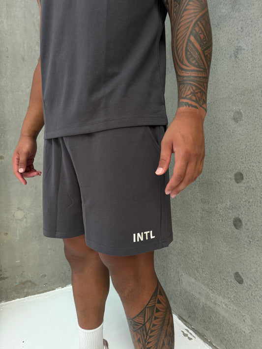 Men’s Muscle Shorts- Grey