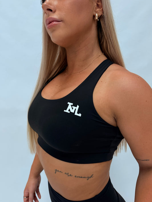 Womens Performance Bra- Black