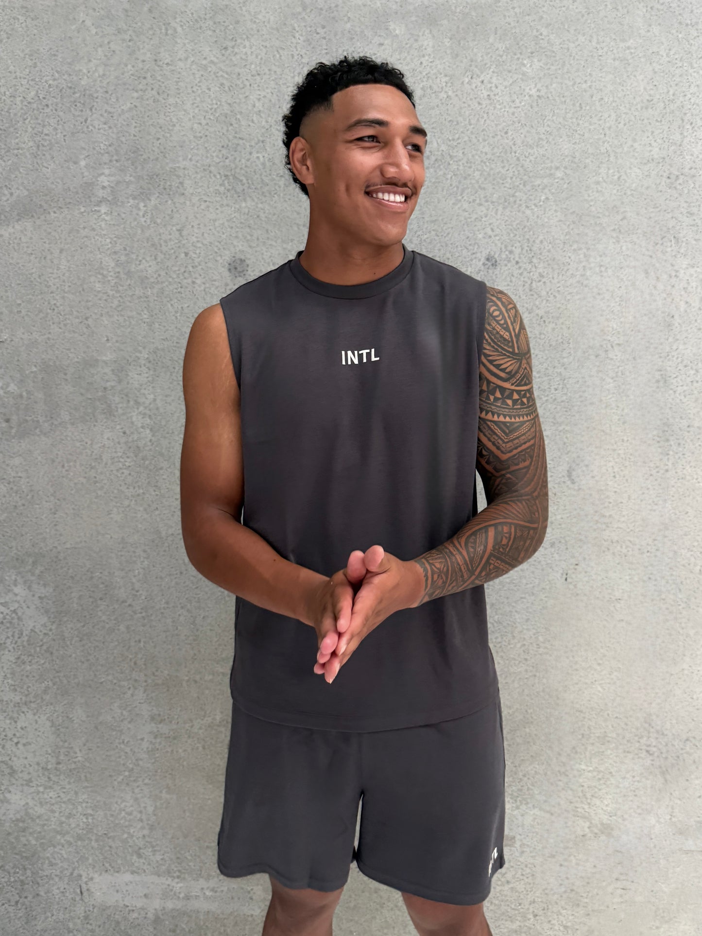 Mens Muscle Tank- Grey