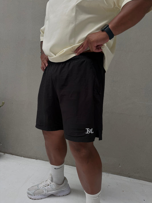 Mens VersaFlex Shorts- Black