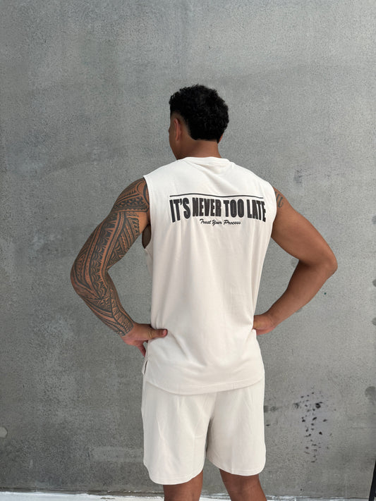 Men's Muscle Tank- Bone