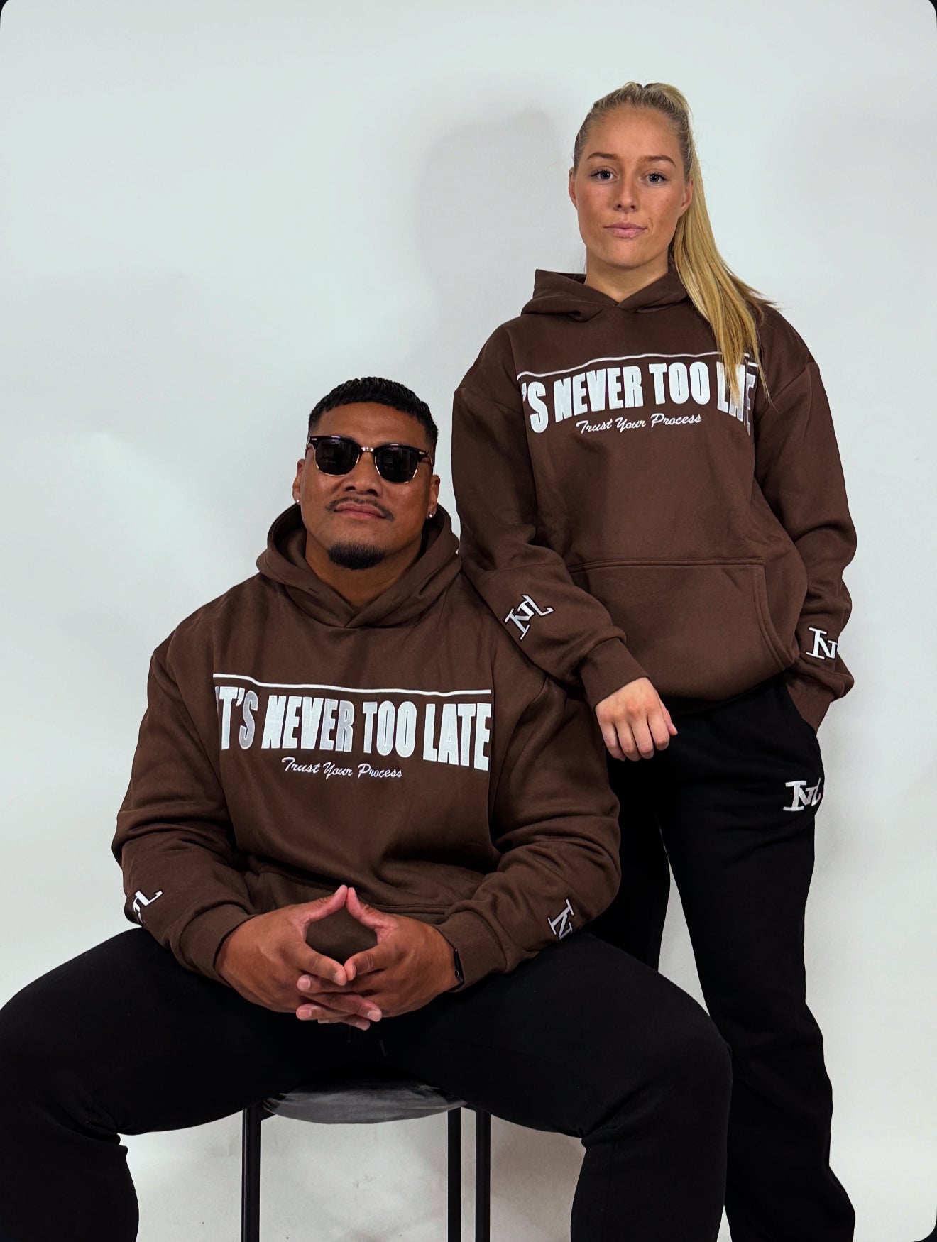 Mocha Premium Oversized Hoodie