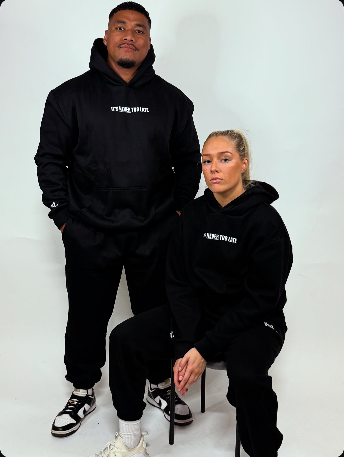 Black Premium Oversized Hoodie